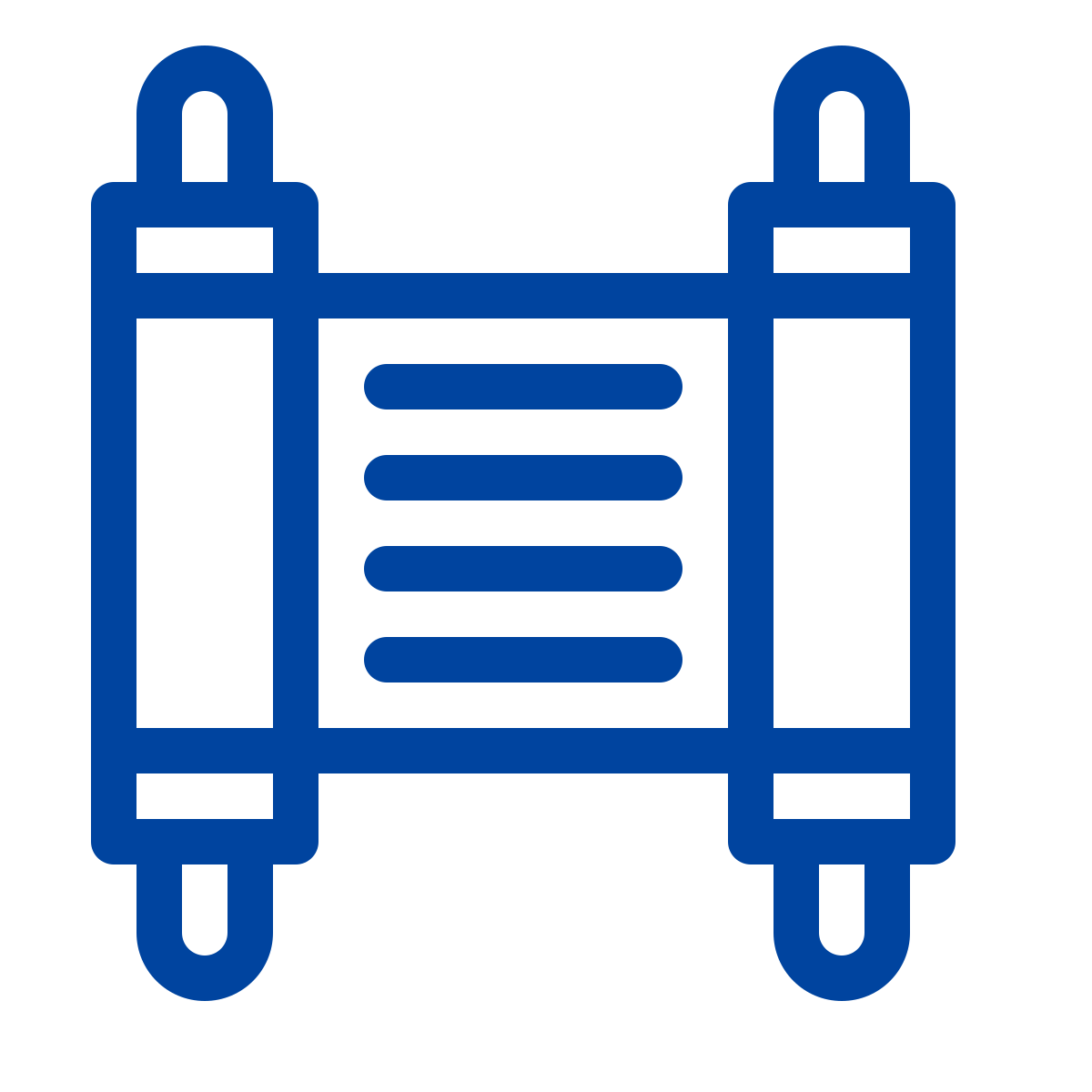 Torah Scroll Icon